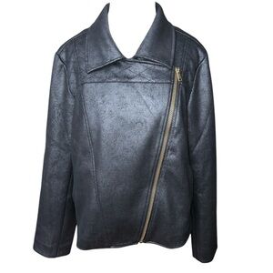 Frye and Co. Black Faux Leather Jacket